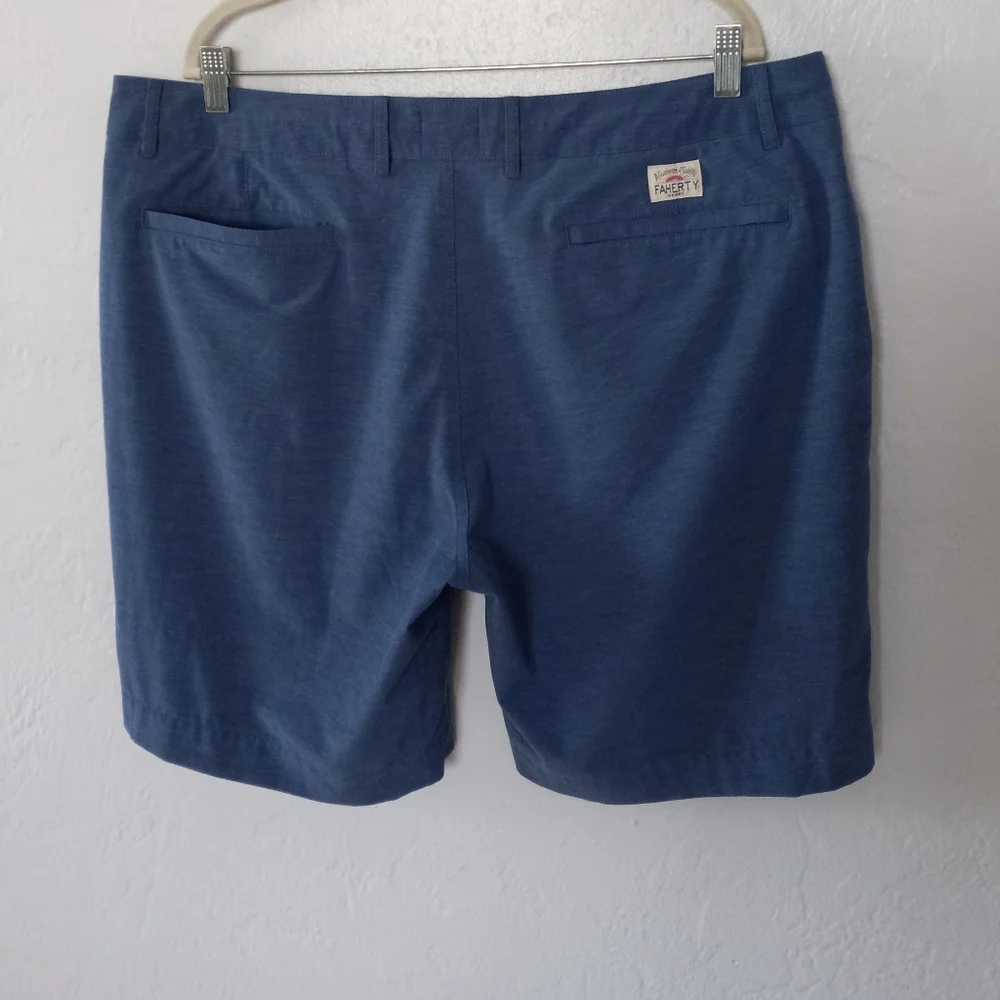 Faherty Blue Men’s Stretch Shorts